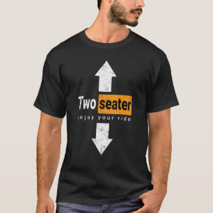 Twee trioosterse trilling van volwassen vader Joke T-shirt