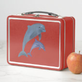 Twee tropische dolfijnen die naast elkaar springen (In situ)