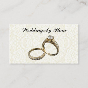 Twee Trouwringen Wedding Planner Visitekaartje