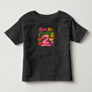 Twee-tti Fruitige Peuter Verjaardag T-shirt