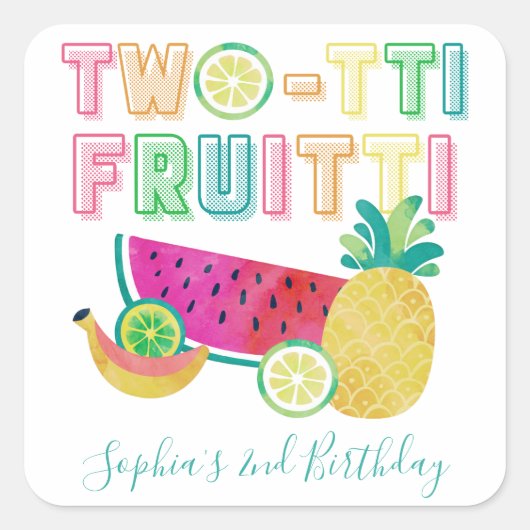 Twee-tti Frutti Favor Stickers (Voorkant)