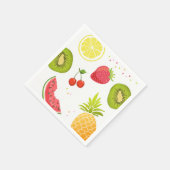 Twee-tti frutti Papier servet Fruit Verjaardag Fru (Hoek)