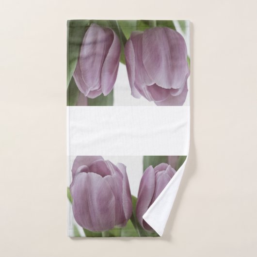 Twee Tulpen samen Bad Handdoek (Handdoek)
