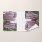 Twee Tulpen samen Bad Handdoek (Handdoek)