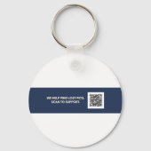 Twee Tunnels Tote Sleutelhanger (Achterkant)