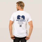 Twee Tunnels Tri-Blend Shirt (Achterkant volledig)