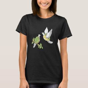 Twee Turtle Duiven 12 dagen van Kerstmis T-shirt