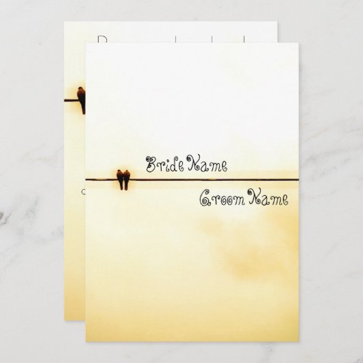 TWEE - Uitnodiging (Voorkant / Achterkant)