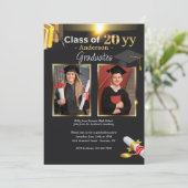 Twee Uitnodiging van de Partij van de Fotografie (Staand voorkant)