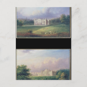Twee Uitzichten van Apley Priory Briefkaart