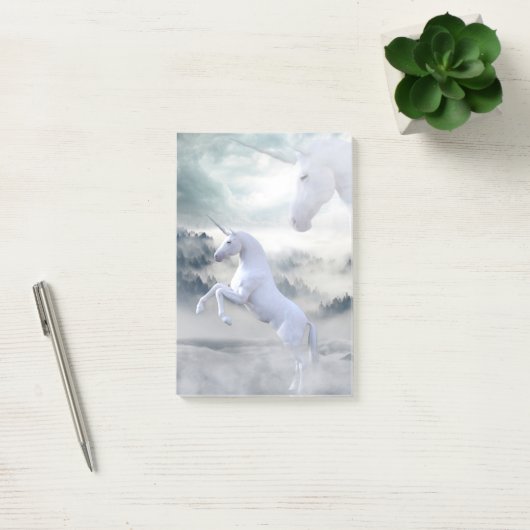 Twee Unicorns Post-it® Notes (Kantoor)