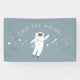 Twee van de 2e verjaardag van de Mon Space Party Spandoek
