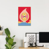Twee van Pentacles Poster (Thuiskantoor)