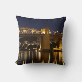 Twee Vancouver-bruggen Kussen