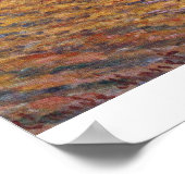 Twee vassen van Chrysanthema van Claude Monet Poster (Hoek)