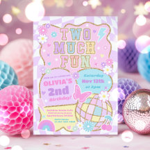 Twee veel plezier Groovy Preppy Varsity 2e verjaar