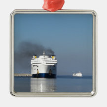 Twee veerboten in Griekenland