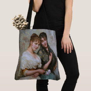 Twee Venetiaanse vrouwen van Eugene de Blaas Draagtas