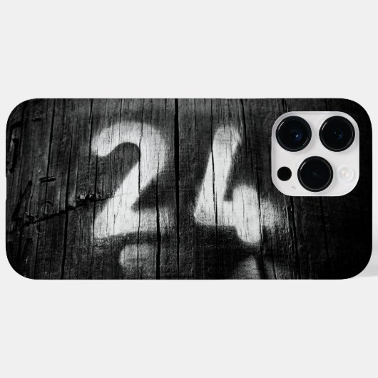 twee vier posten Case-Mate iPhone case (Achterkant (horizontaal))
