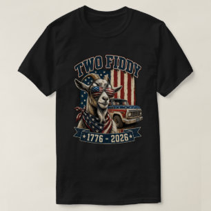 Twee Vijftig USA 250e Verjaardag Patriottisch Ontw T-shirt