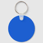 Twee Vissen Blauw Wit Abstract Patroon Sleutelhanger (Achterkant)