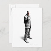 Twee vlakken briefkaart (Voorkant / Achterkant)