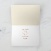 Twee vogelkunst, Jouw tekst Bedankkaart (Binnen)