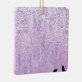 Twee vogels dromen keramisch ornament (Rechts)