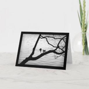 Twee Vogels - Sympathie Kaart