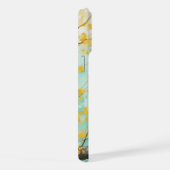 Twee vogels zittend op boomtak iPhone hoesje (Rechterkant)