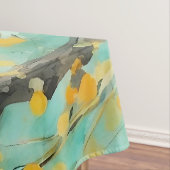 Twee vogels zittend op boomtak tafelkleed (Voorbeeld)