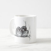 Twee vonken koffiemok (Voorkant links)