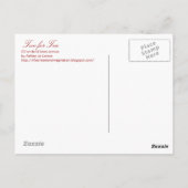 Twee voor het Briefkaart van Tea (Achterkant)