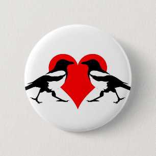 Twee voor Joy Ronde Button 5,7 Cm