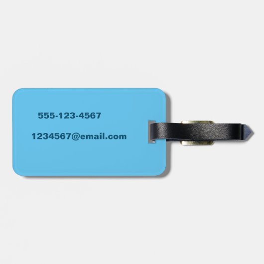 TWEE VOORZITTERS IN HET JAMAICA-BAGAGELABEL BAGAGELABEL (Achterkant horizontaal)