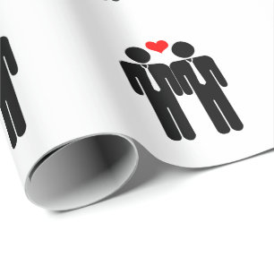 Twee vormen van Stropdas wedden Cadeaupapier