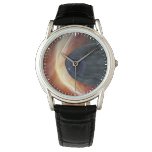 Twee Voyager ruimtesondes die turbulente ruimte ve Horloge