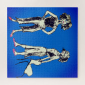Twee vrienden legpuzzel (Horizontaal)