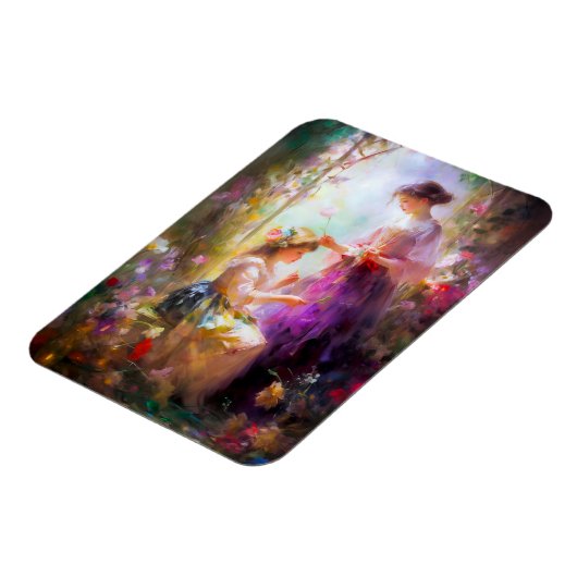 Twee vrienden magneet (Linkerzijde)