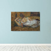 Twee vrienden (pastel) canvas afdruk (Insitu (Houten vloer))