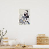 Twee Vrouwen figuren Poster (Keuken)