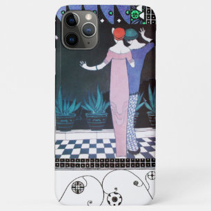 TWEE VROUWEN IN DE Mode 's nachts Art Deco Beauty iPhone 11 Pro Max Hoesje