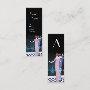 TWEE VROUWEN IN DE NACHT, Beauty Mode Monogram Mini Visitekaartje