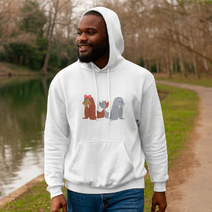 Twee Walrussen Hoodie