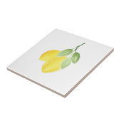 Twee Waterverf Lemons Tegeltje (Zijkant)