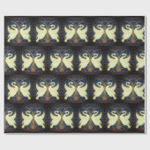 Twee wc's voor kunstwerken cadeaupapier (Vlak)