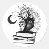 Twee werelden Sticker (Voorkant)