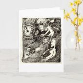 Twee werelden, van Brian Benson Kaart (Gele Bloem)