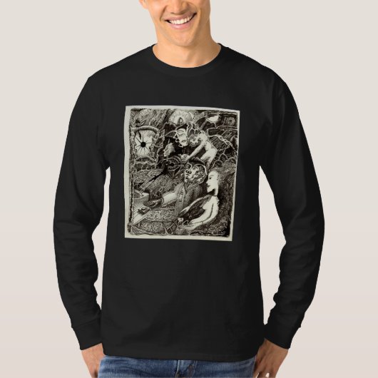 Twee werelden, van Brian Benson. T-shirt (Voorkant)
