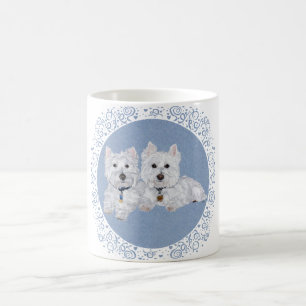 Twee Westies Koffiemok